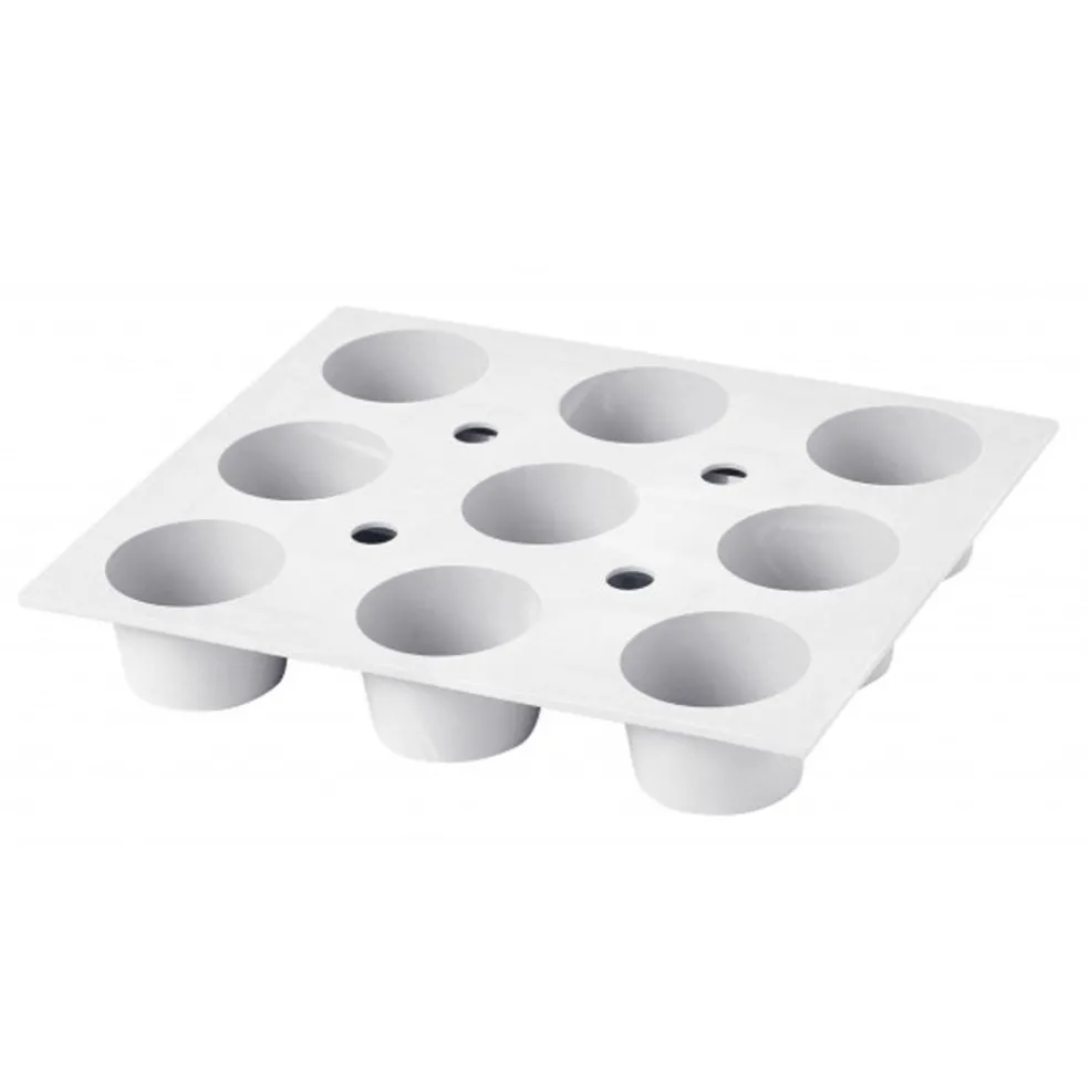 De Buyer Pâtisserie*Moule souple 9 mini-muffins Elastomoule®