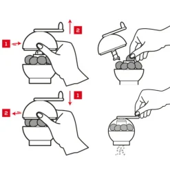 Peugeot Préparation*Moulin à muscade Tidore