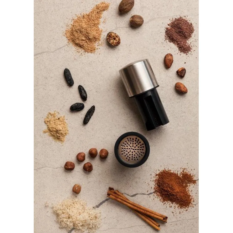Microplaneu00ae Préparation*Moulin à épices 2 en 1