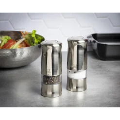Peugeot Préparation*Moulin à sel électrique Zeli chromé 14 cm