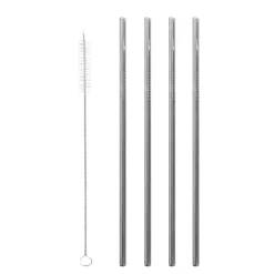 Qwetch Conservation*Paille inox x 4