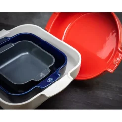 Peugeot Cuisson*Plat à four carré écru 36 cm