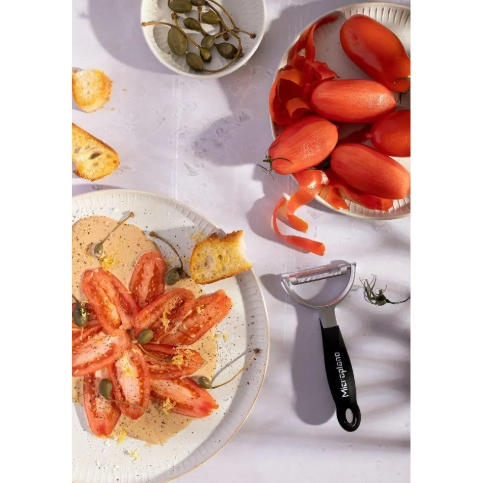 Microplaneu00ae Coutellerie*ÉPLUCHEUR RASOIR Y LAME DENTÉE