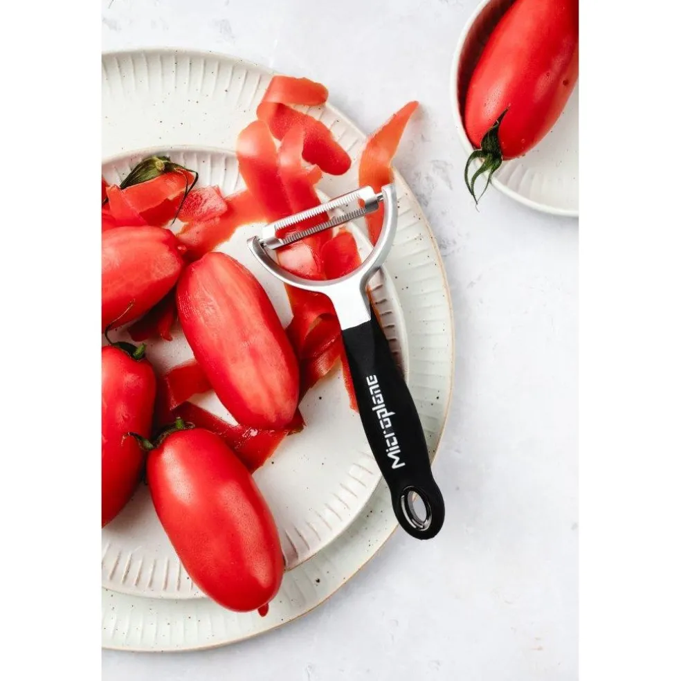 Microplaneu00ae Coutellerie*ÉPLUCHEUR RASOIR Y LAME DENTÉE