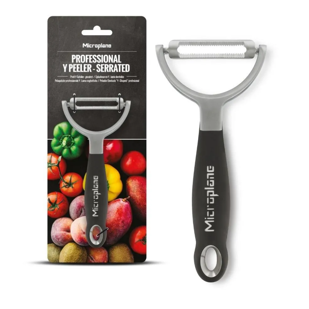 Microplaneu00ae Coutellerie*ÉPLUCHEUR RASOIR Y LAME DENTÉE