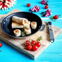 Cristel Cuisson*Poêle inox anti-adhérent Exceliss Casteline amovible 28cm