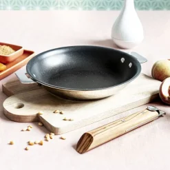 Cristel Cuisson*Poêle inox anti-adhérent Exceliss Casteline amovible 28cm