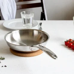 Cristel Cuisson*Poêle sautoir inox Castel'Pro 20cm