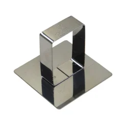 Gobel Pâtisserie*Poussoir à mousse inox 5,8 x 5,8 cm