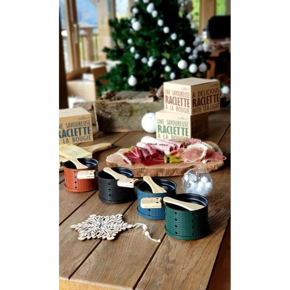 Cookut Cuisson*Raclette à la Bougie LUMI 2 Sets Individuels