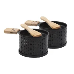 Cookut Cuisson*Raclette à la Bougie LUMI 2 Sets Individuels