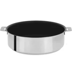 Cristel Cuisson*Sauteuse inox anti-adhérent Exceliss Mutine amovible 26cm