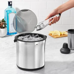 Oxo Oenologie Cocktails*Seau à glace inox avec pince 4L