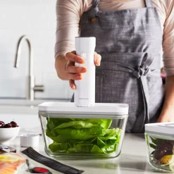 Zwillingu00ae Conservation*Set sous-vide 3 boites Fresh&Save verre S/M/L