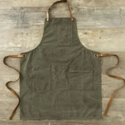 Alaskan maker Textile De Cuisine*Tablier N°325 Olive