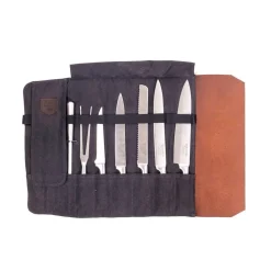 Alaskan maker Coutellerie*Trousse à couteaux charbon