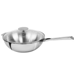 Cristel Cuisson*Wok inox Casteline amovible 24cm
